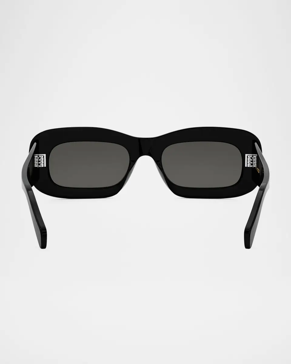 Celine Bold 3 Dots Acetate Rectangle Sunglasses | Thumbnail 5 Celine Bold 3 Dots Acetate Rectangle Sunglasses | Thumbnail 5