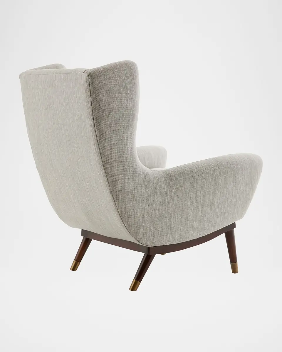 Arteriors Ophelia Wingback Lounge Chair | Thumbnail 3 Arteriors Ophelia Wingback Lounge Chair | Thumbnail 3