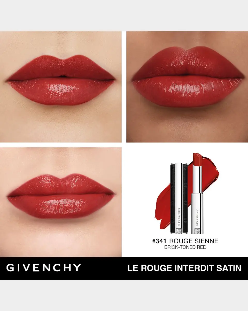 Givenchy Le Rouge Interdit Satin Lipstick | Thumbnail 2 Givenchy Le Rouge Interdit Satin Lipstick | Thumbnail 2