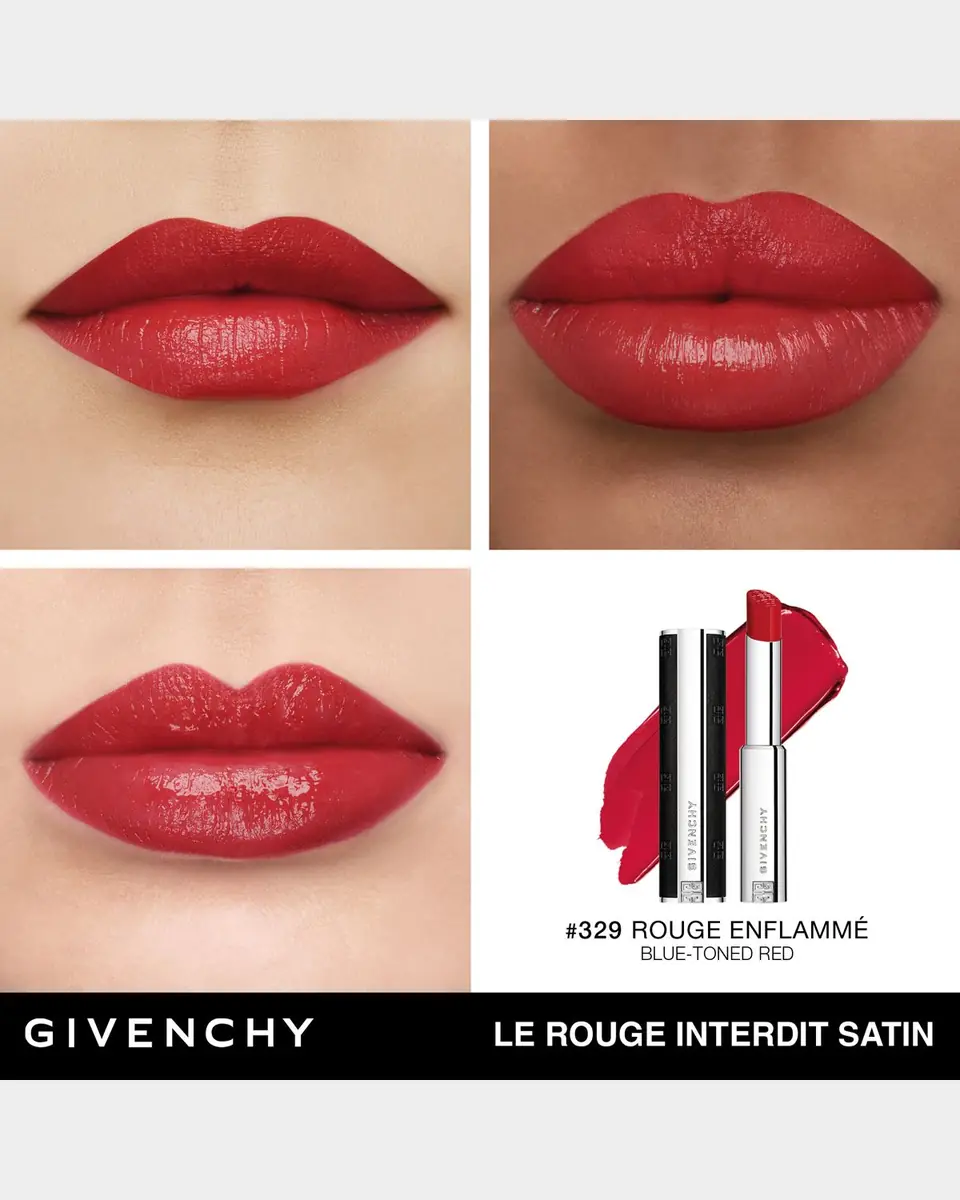 Givenchy Le Rouge Interdit Satin Lipstick | Thumbnail 2