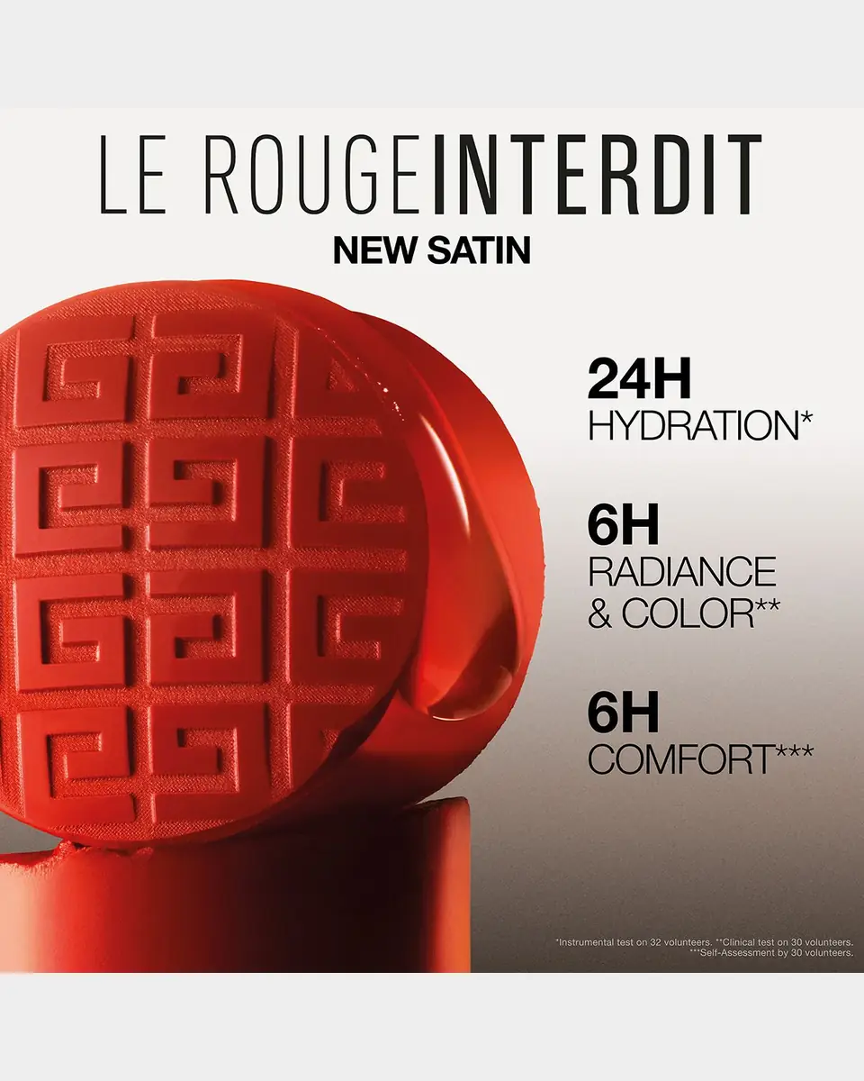 Givenchy Le Rouge Interdit Satin Lipstick | Thumbnail 4