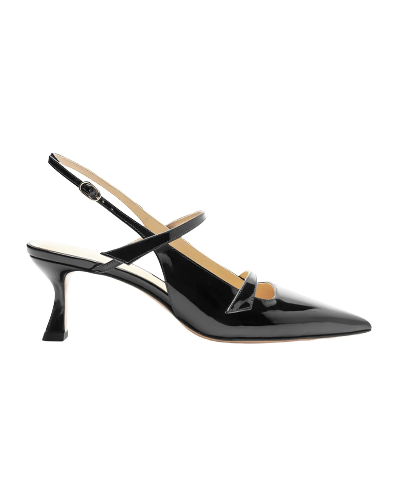 Tita Patent Slingback Pumps Tita Patent Slingback Pumps