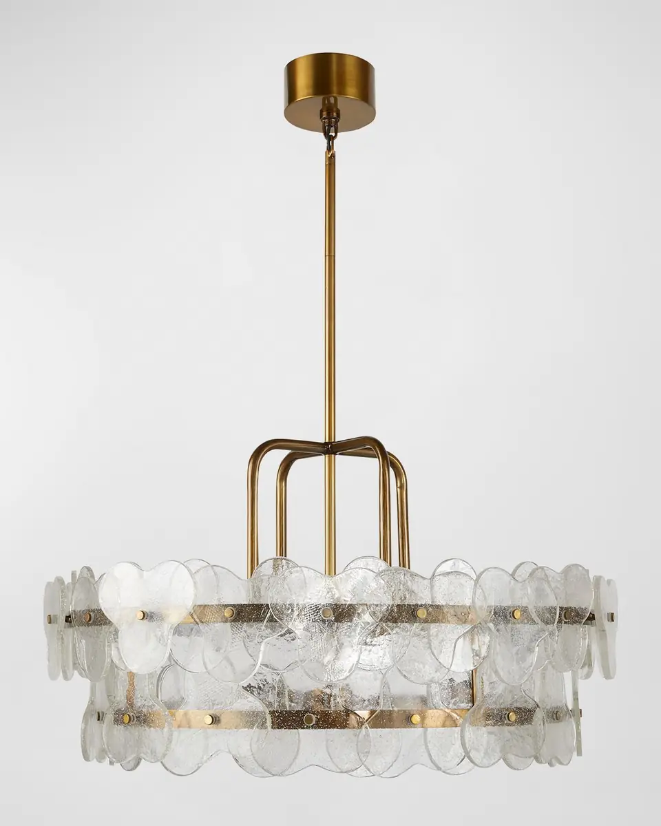 Arteriors Cascade 35" 4-Light Chandelier | Thumbnail 2 Arteriors Cascade 35" 4-Light Chandelier | Thumbnail 2