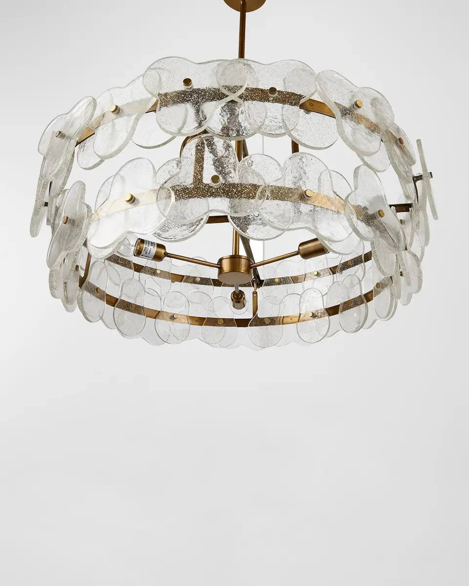 Arteriors Cascade 35" 4-Light Chandelier | Thumbnail 3 Arteriors Cascade 35" 4-Light Chandelier | Thumbnail 3