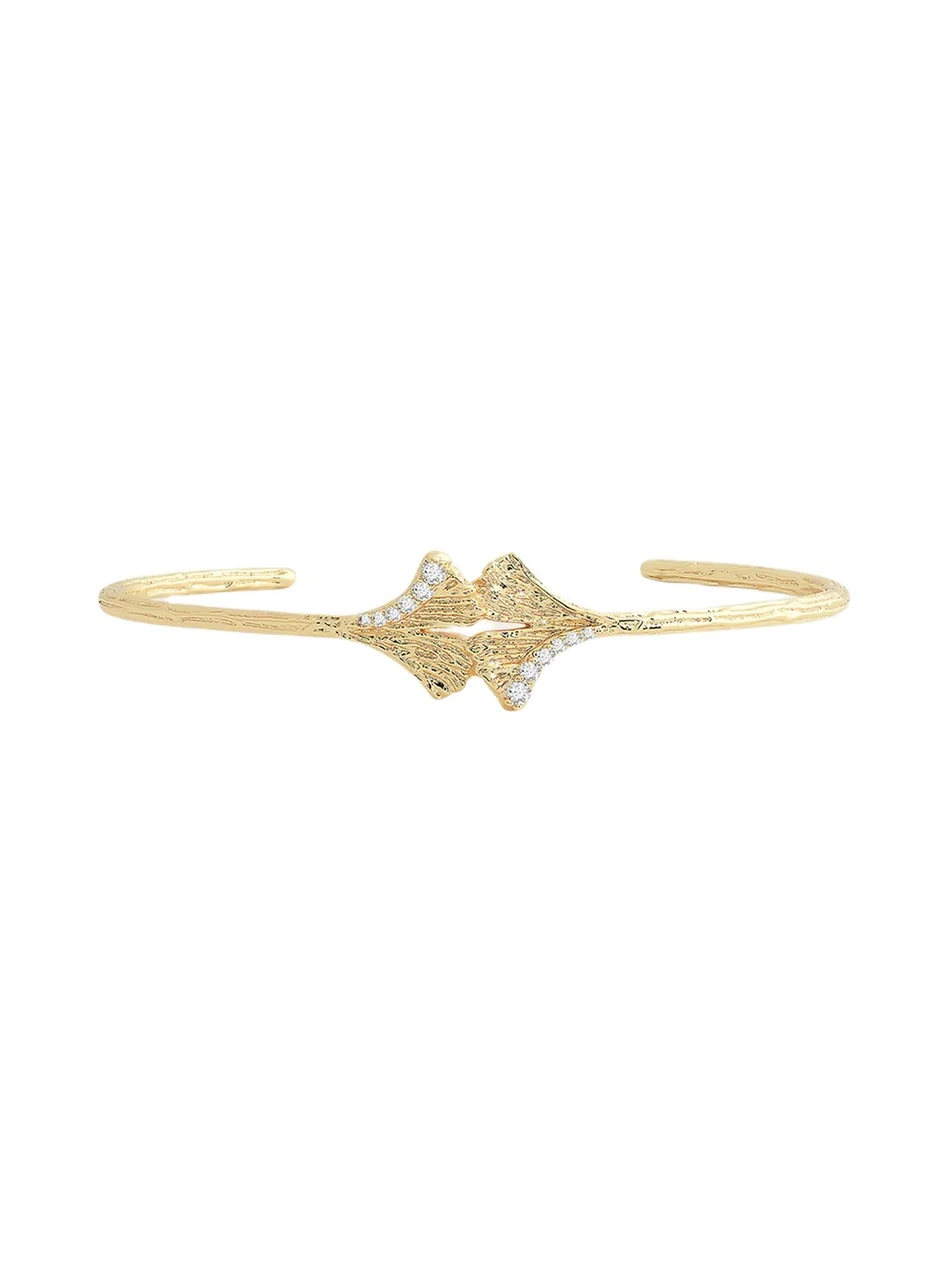 Ginkgo Leaves Cuff