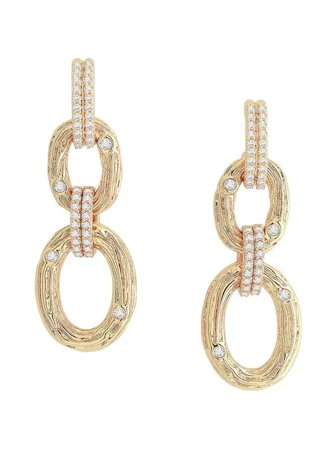 Enchanted Forest Chain Earrings