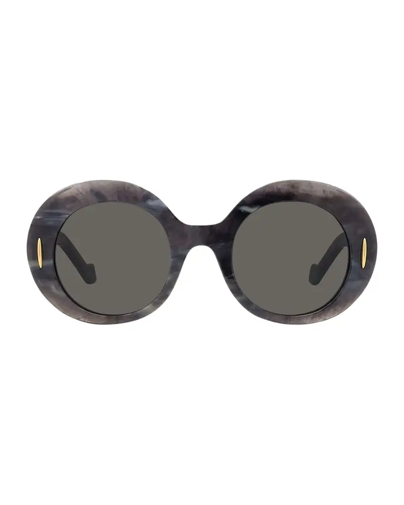 Loewe Oval Acetate Sunglasses W/ Anagram | Image 1 Loewe Oval Acetate Sunglasses W/ Anagram | Image 1