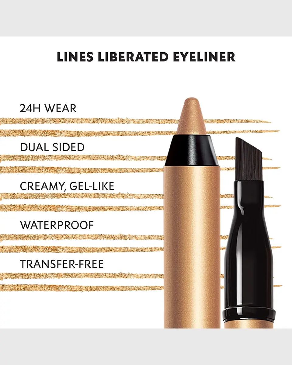 Yves Saint Laurent Beaute Lines Liberated Dual-Ended Waterproof Eyeliner | Thumbnail 4