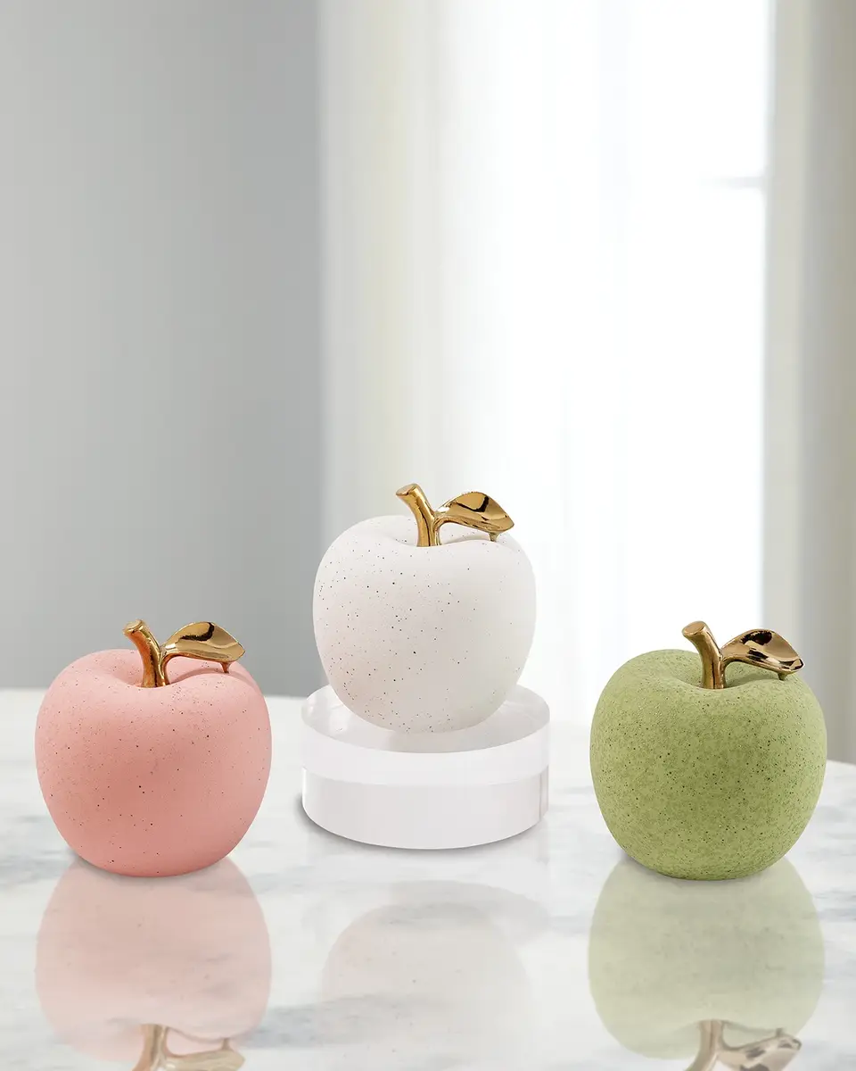 Port 68 Macaroon Apples, Set of 3 | Image 1 Port 68 Macaroon Apples, Set of 3 | Image 1
