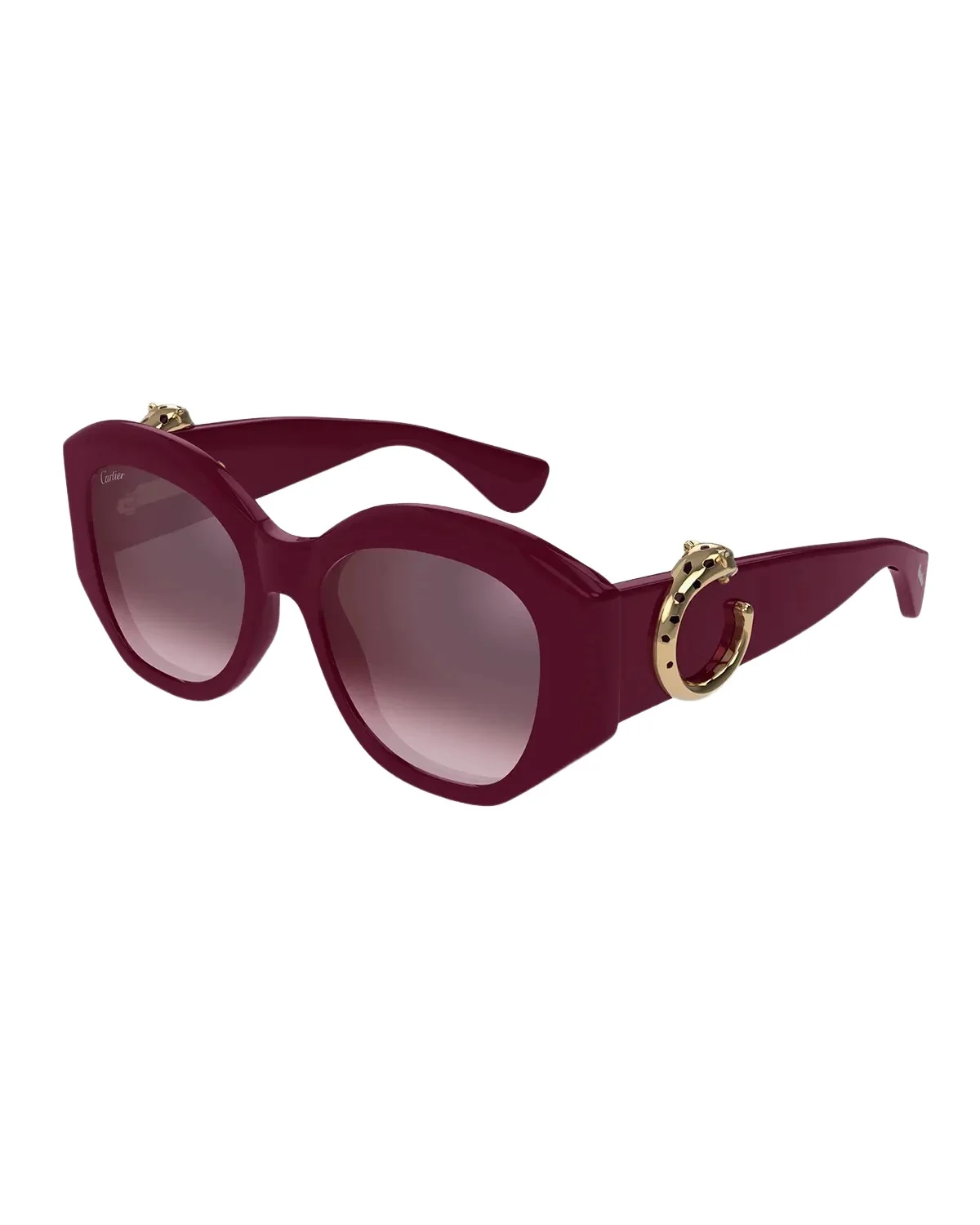 C-Logo Acetate Butterfly Sunglasses