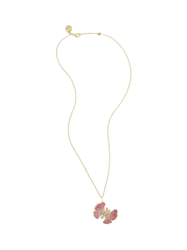 Butterfly Pave Necklace Butterfly Pave Necklace