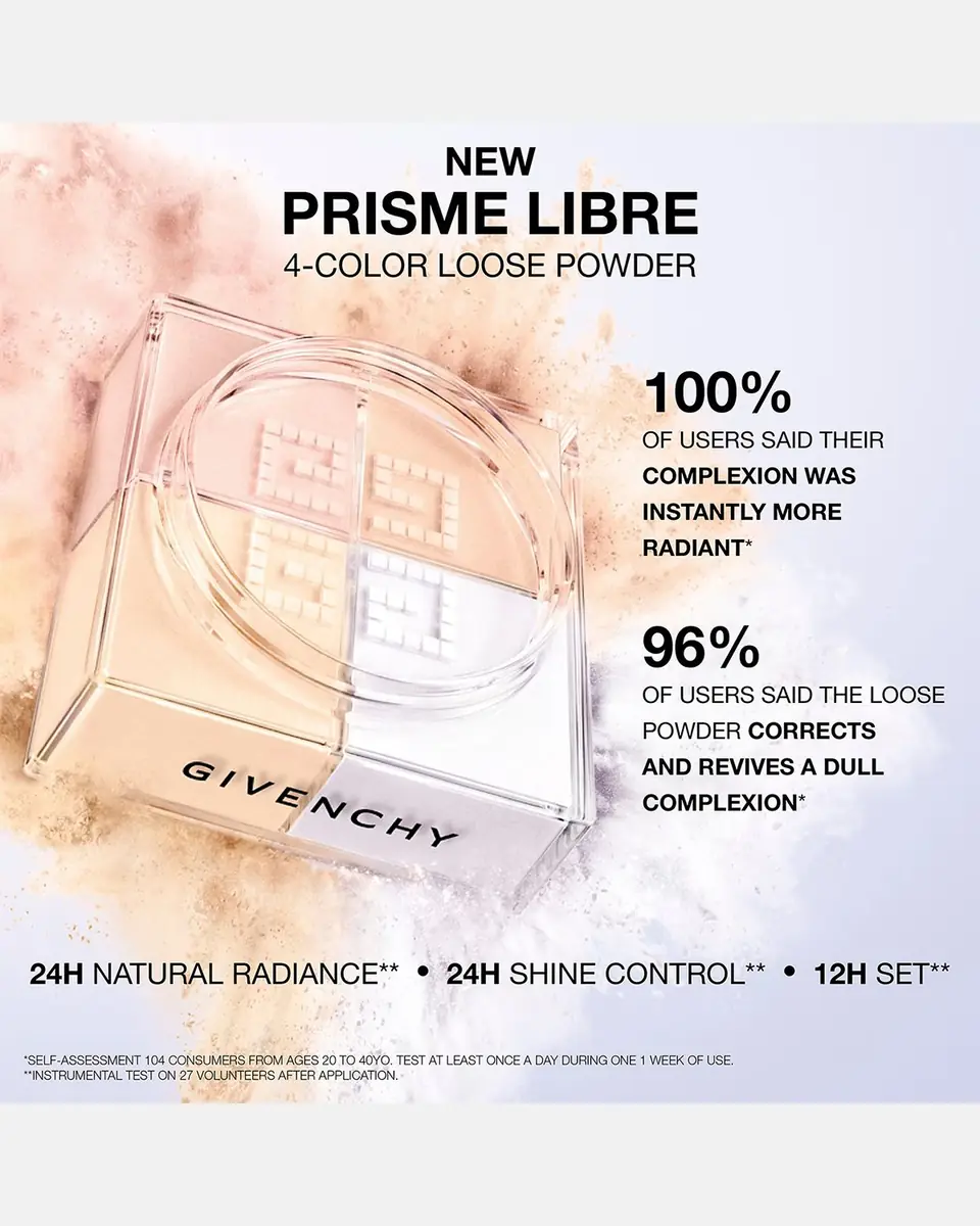Givenchy Prisme Libre Illuminating & Color-Correcting Loose Powder | Thumbnail 6 Givenchy Prisme Libre Illuminating & Color-Correcting Loose Powder | Thumbnail 6