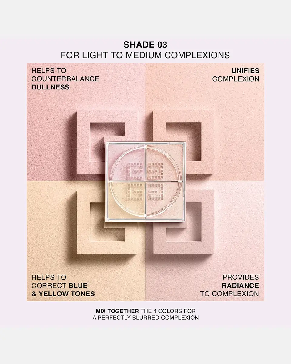 Givenchy Prisme Libre Illuminating & Color-Correcting Loose Powder | Thumbnail 4 Givenchy Prisme Libre Illuminating & Color-Correcting Loose Powder | Thumbnail 4