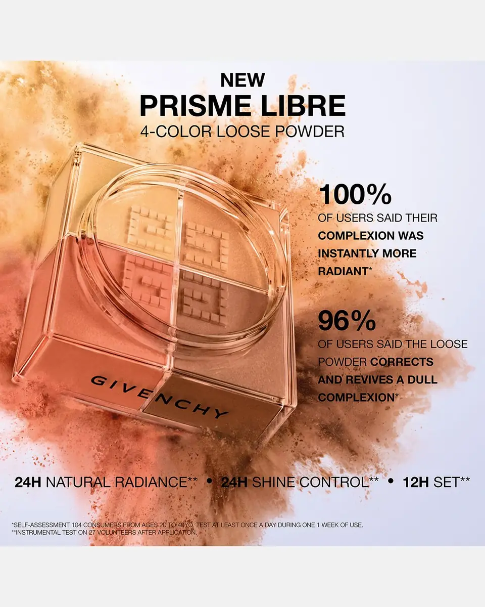 Givenchy Prisme Libre Illuminating & Color-Correcting Loose Powder | Thumbnail 4 Givenchy Prisme Libre Illuminating & Color-Correcting Loose Powder | Thumbnail 4