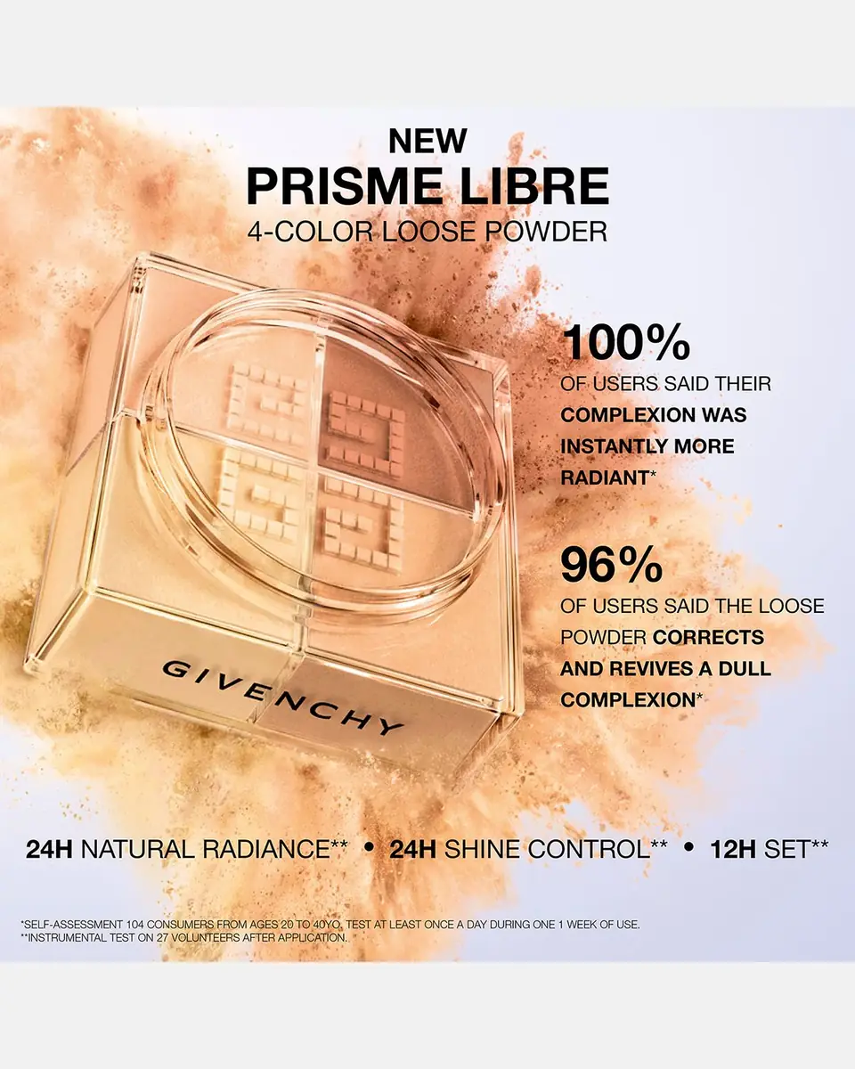 Givenchy Prisme Libre Illuminating & Color-Correcting Loose Powder | Thumbnail 6 Givenchy Prisme Libre Illuminating & Color-Correcting Loose Powder | Thumbnail 6