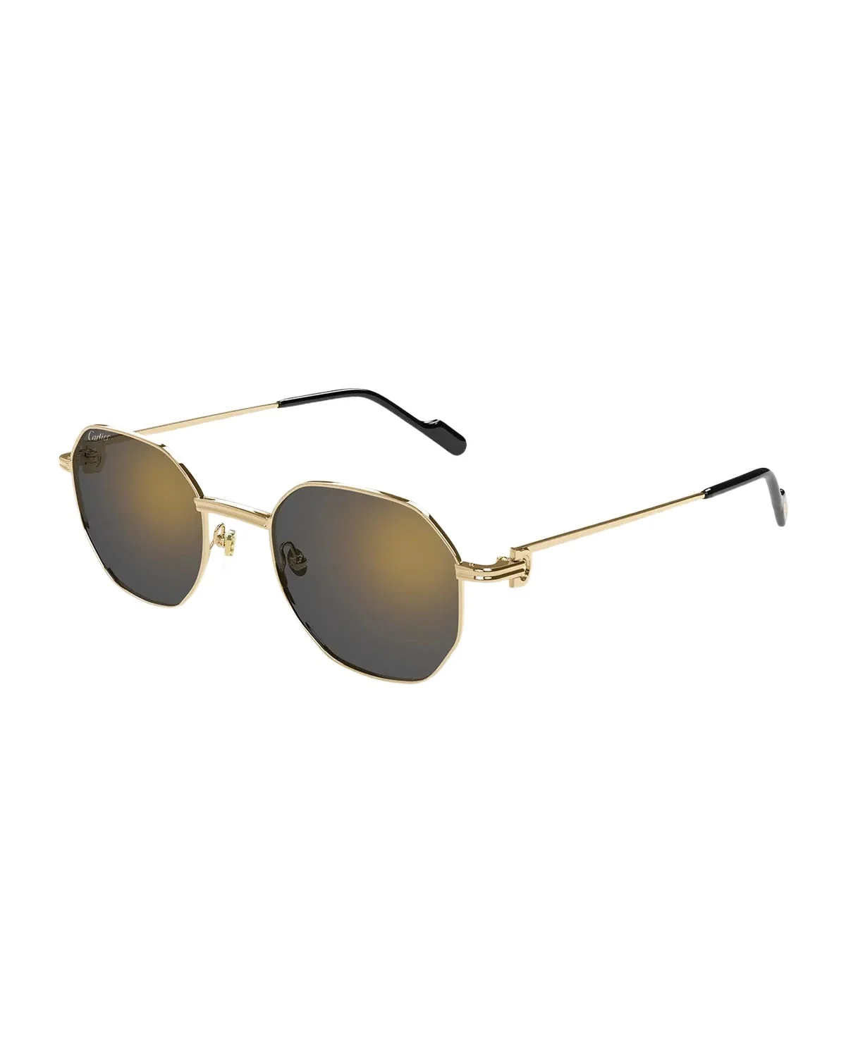 Mirrored Round Metal Sunglasses