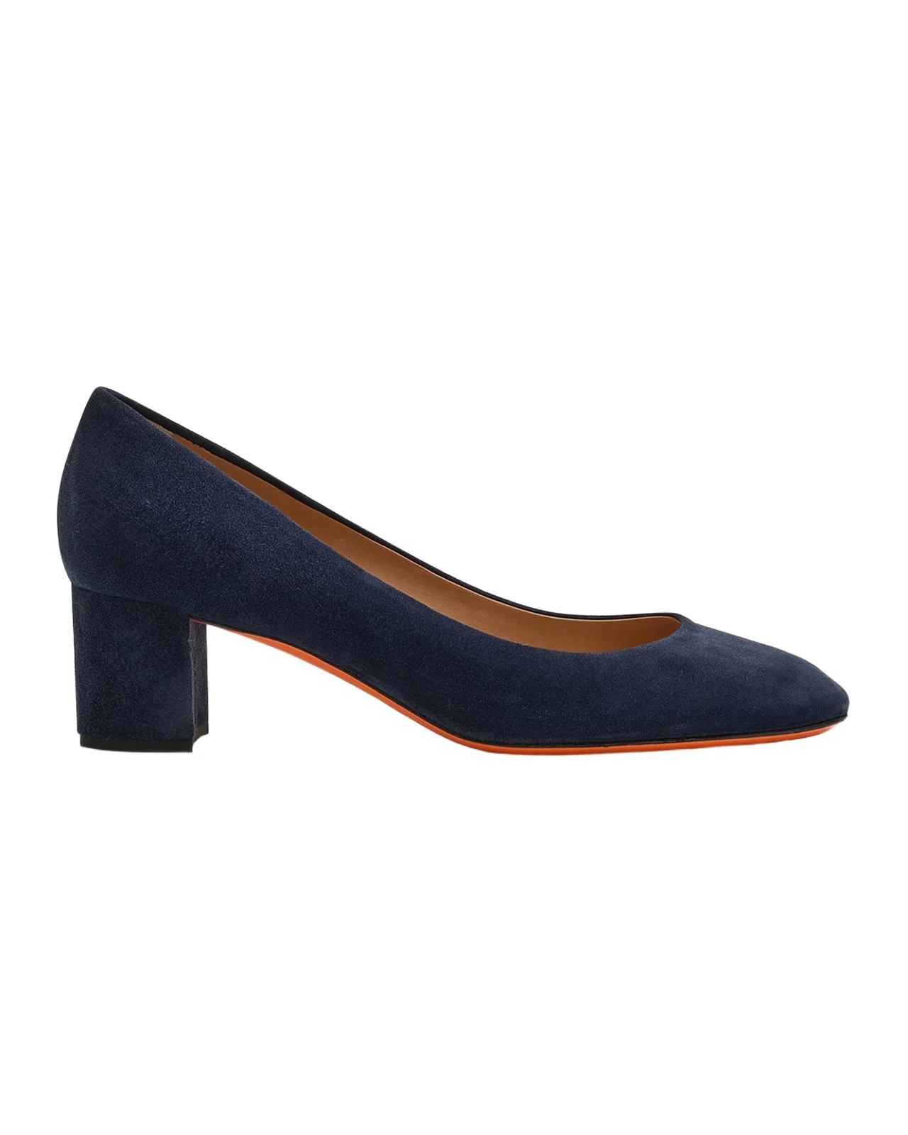 50mm Suede Block-Heel Pumps 50mm Suede Block-Heel Pumps