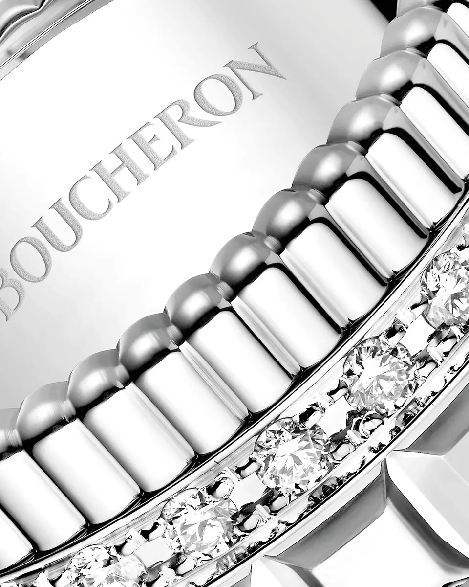 Boucheron Quatre 18K White Gold Radiant Edition Diamond Ring | Thumbnail 4 Boucheron Quatre 18K White Gold Radiant Edition Diamond Ring | Thumbnail 4