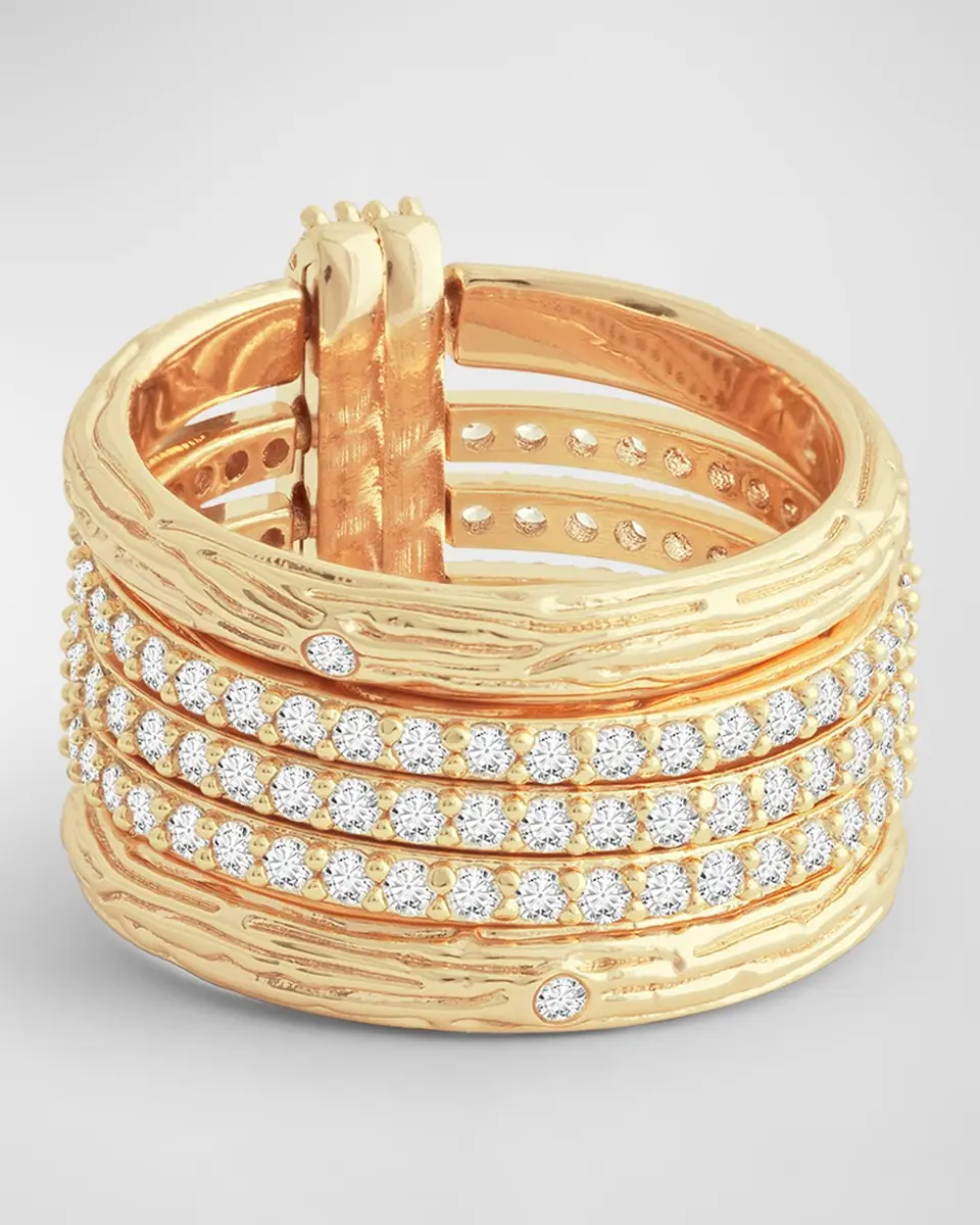 Anabel Aram Jewelry Enchanted Forest Multi-Stack Ring | Thumbnail 3 Anabel Aram Jewelry Enchanted Forest Multi-Stack Ring | Thumbnail 3