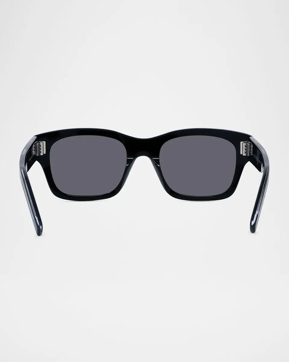 Givenchy Men's GV One Acetate and Nylon Rectangle Sunglasses | Thumbnail 4 Givenchy Men's GV One Acetate and Nylon Rectangle Sunglasses | Thumbnail 4