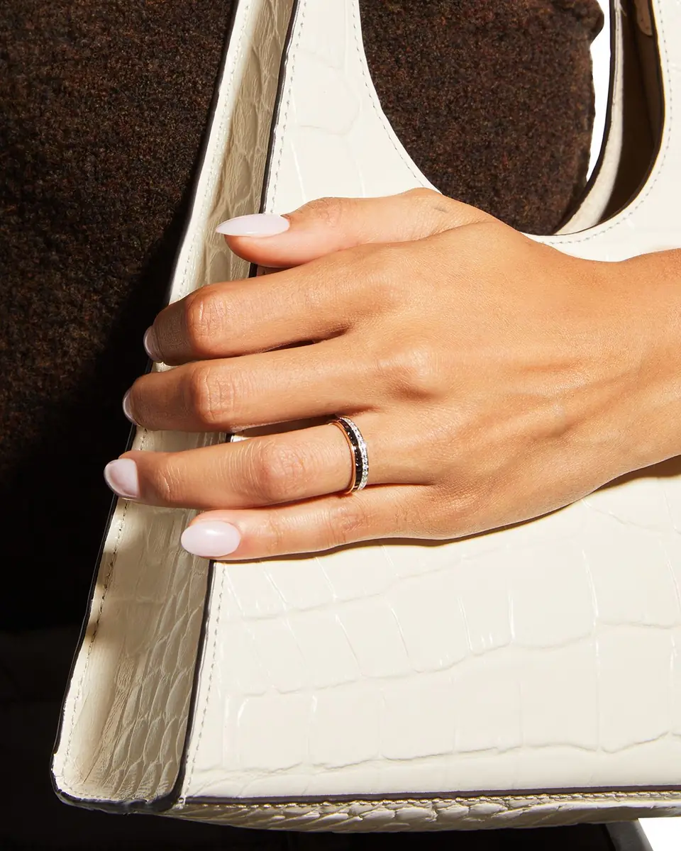 Boucheron Quatre 18K Tricolor Gold Classique Diamond Ring | Thumbnail 2 Boucheron Quatre 18K Tricolor Gold Classique Diamond Ring | Thumbnail 2