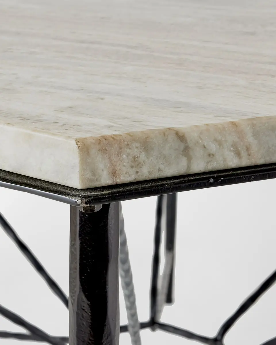 Arteriors Estrella Hexagonal Dining Table, 62.5" | Thumbnail 5