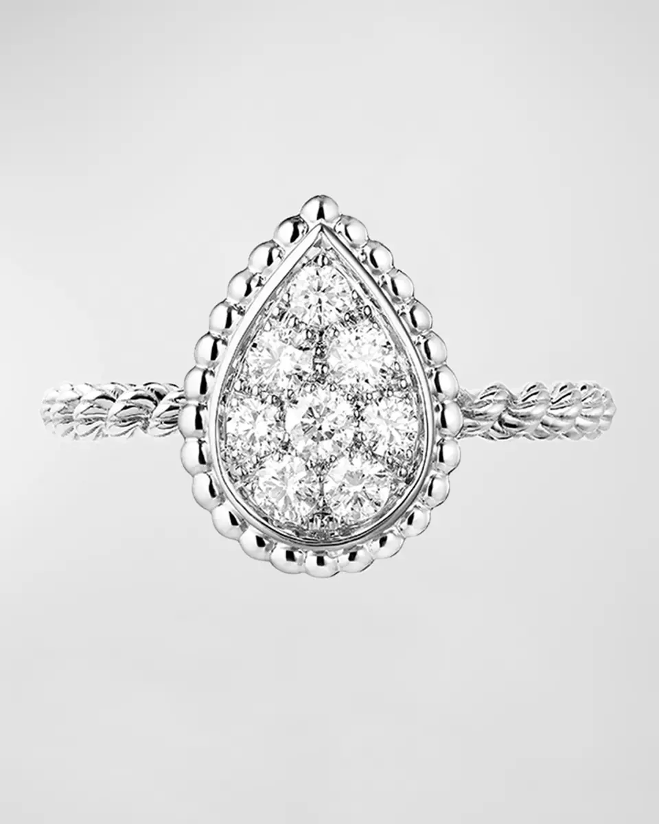 Boucheron Serpent Boheme 18K White Gold Large Ring | Thumbnail 2