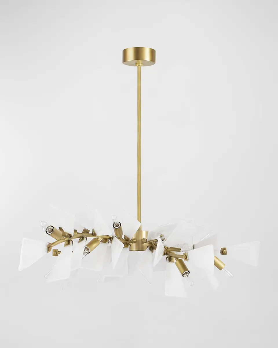 Arteriors Delmar 58" 12-Light Chandelier | Thumbnail 2 Arteriors Delmar 58" 12-Light Chandelier | Thumbnail 2