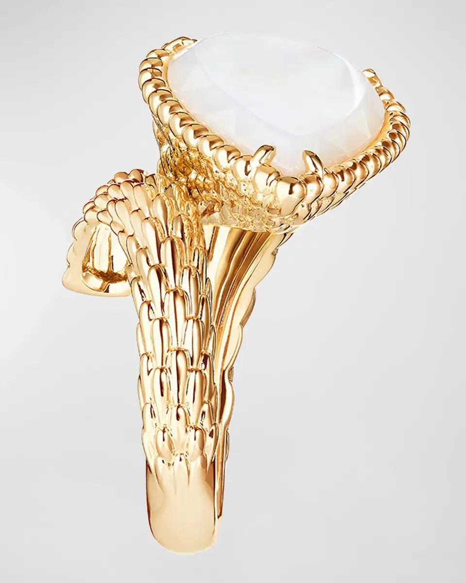 Boucheron Serpent Boheme 18K Yellow Gold Mother-of-Pearl Ring | Thumbnail 2 Boucheron Serpent Boheme 18K Yellow Gold Mother-of-Pearl Ring | Thumbnail 2