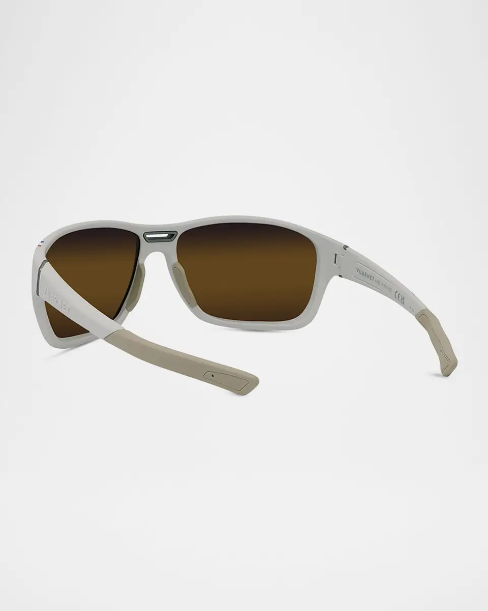 Vuarnet Men's Nylon Rectangle Sunglasses | Thumbnail 2