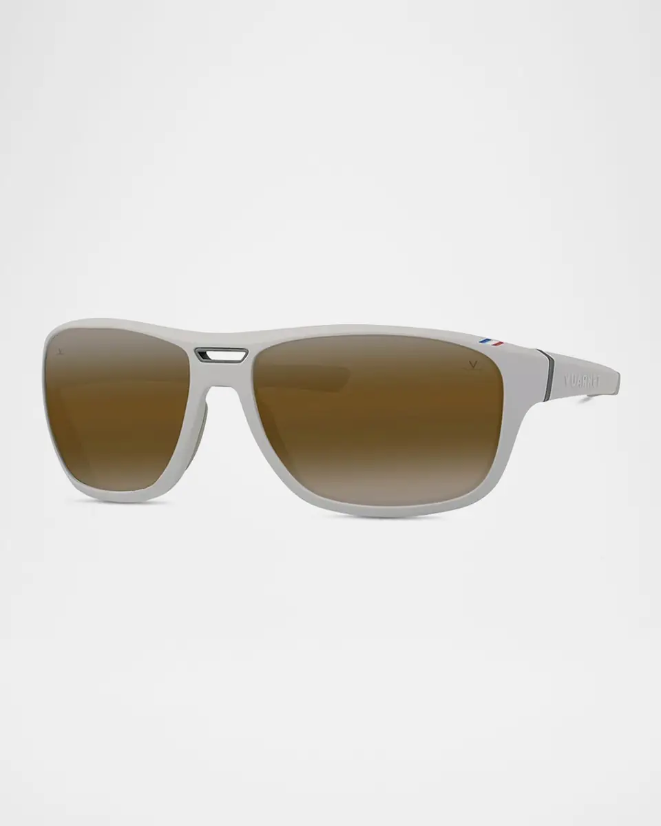 Vuarnet Men's Nylon Rectangle Sunglasses | Thumbnail 3