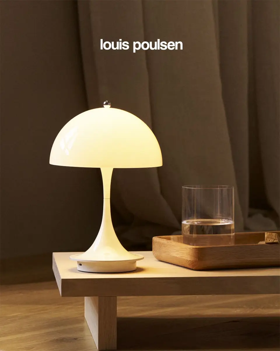 Louis Poulsen Panthella Portable Acrylic Table Lamp, 10" | Thumbnail 2