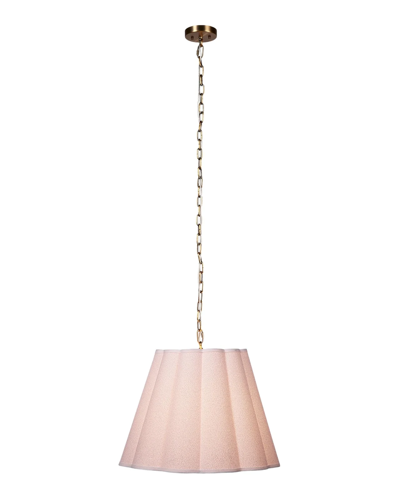 Jamie Young Scalloped 24" Hanging Pendant