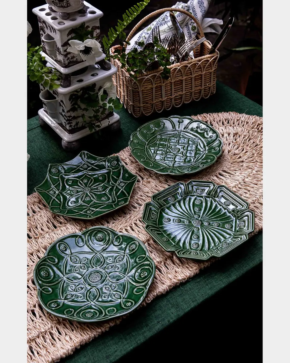 Juliska Jardins Du Monde Assorted Dessert/Salad Plates, Set of 4 | Thumbnail 2 Juliska Jardins Du Monde Assorted Dessert/Salad Plates, Set of 4 | Thumbnail 2