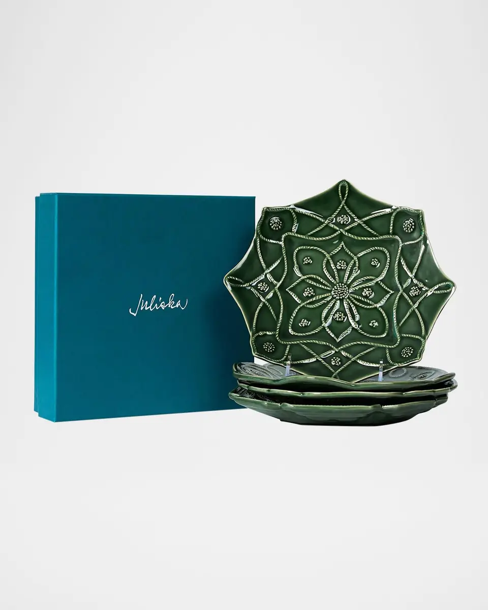 Juliska Jardins Du Monde Assorted Dessert/Salad Plates, Set of 4 | Thumbnail 5 Juliska Jardins Du Monde Assorted Dessert/Salad Plates, Set of 4 | Thumbnail 5