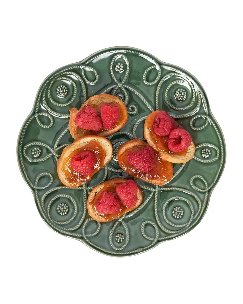 Juliska Jardins Du Monde Assorted Dessert/Salad Plates, Set of 4