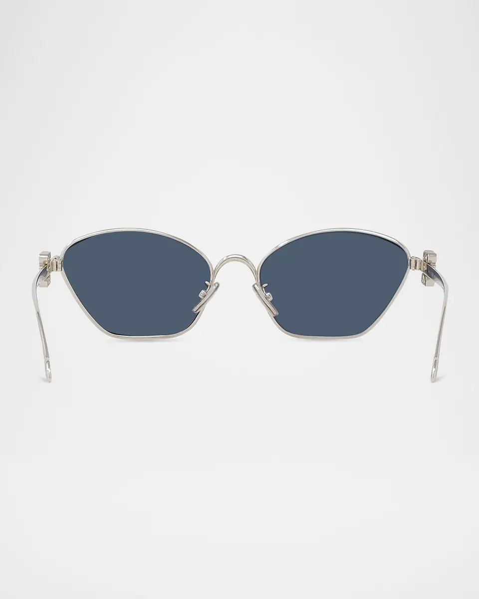 Loewe Men's LW40115UM Metal Cat-Eye Sunglasses | Thumbnail 4 Loewe Men's LW40115UM Metal Cat-Eye Sunglasses | Thumbnail 4