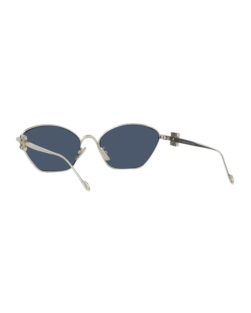 Loewe Men 's LW40115UM Metal Cat-Eye Sunglasses | Image 1 Loewe Men 's LW40115UM Metal Cat-Eye Sunglasses | Image 1