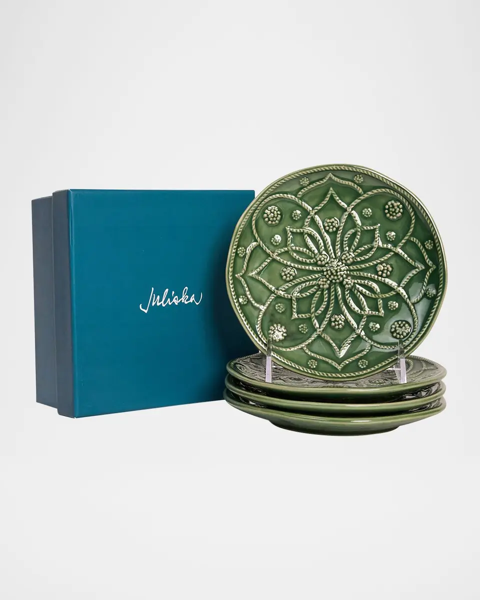 Juliska Jardins Du Monde Assorted Side/Cocktail Plates, Set of 4 | Thumbnail 5 Juliska Jardins Du Monde Assorted Side/Cocktail Plates, Set of 4 | Thumbnail 5