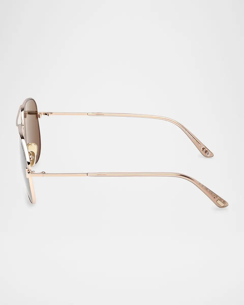 Tom Ford Clark Metal Aviator Sunglasses | Thumbnail 4 Tom Ford Clark Metal Aviator Sunglasses | Thumbnail 4