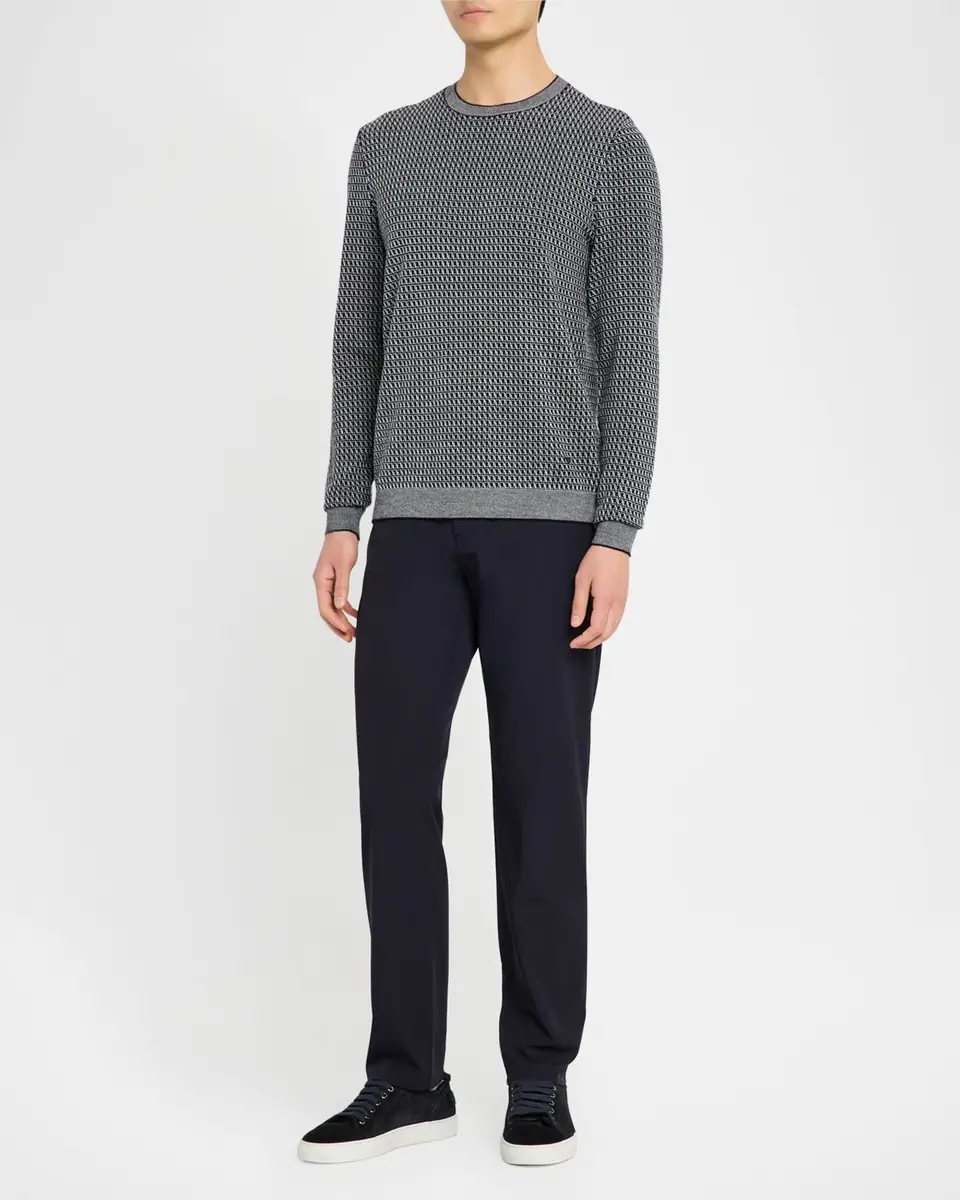 Emporio Armani Men's Stretch Five-Pocket Pants | Thumbnail 2 Emporio Armani Men's Stretch Five-Pocket Pants | Thumbnail 2