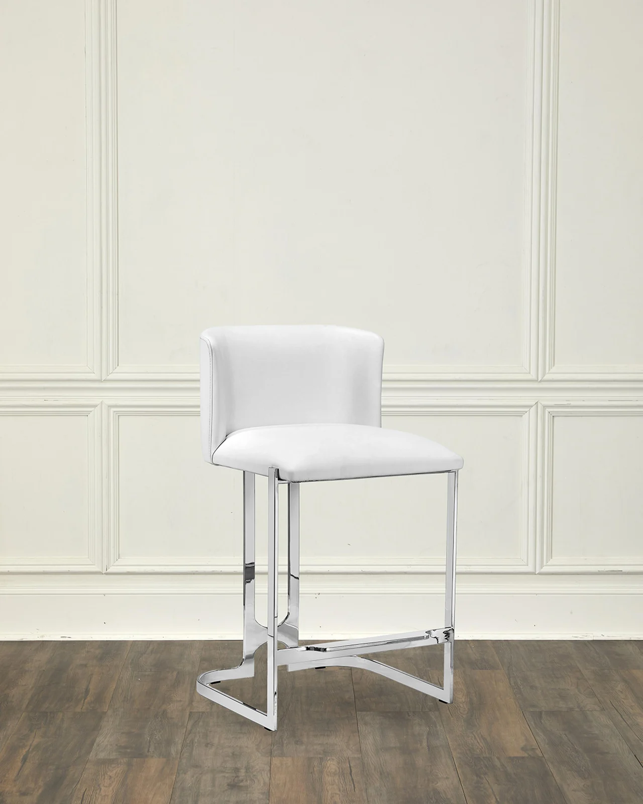 Interlude Home Banks 26" Vegan Leather Counter Stool