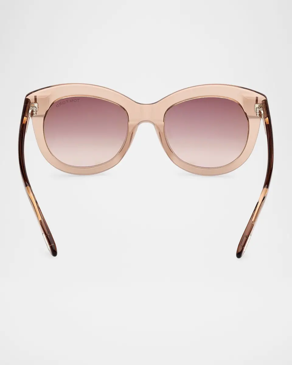 Tom Ford Odette Round Acetate Sunglasses | Thumbnail 5 Tom Ford Odette Round Acetate Sunglasses | Thumbnail 5