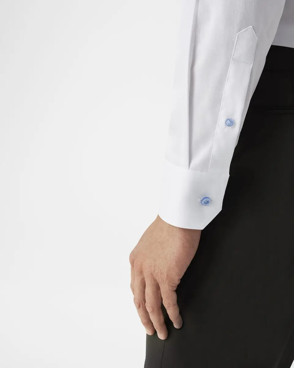 Eton Men's Slim Fit Twill Dress Shirt | Thumbnail 4 Eton Men's Slim Fit Twill Dress Shirt | Thumbnail 4