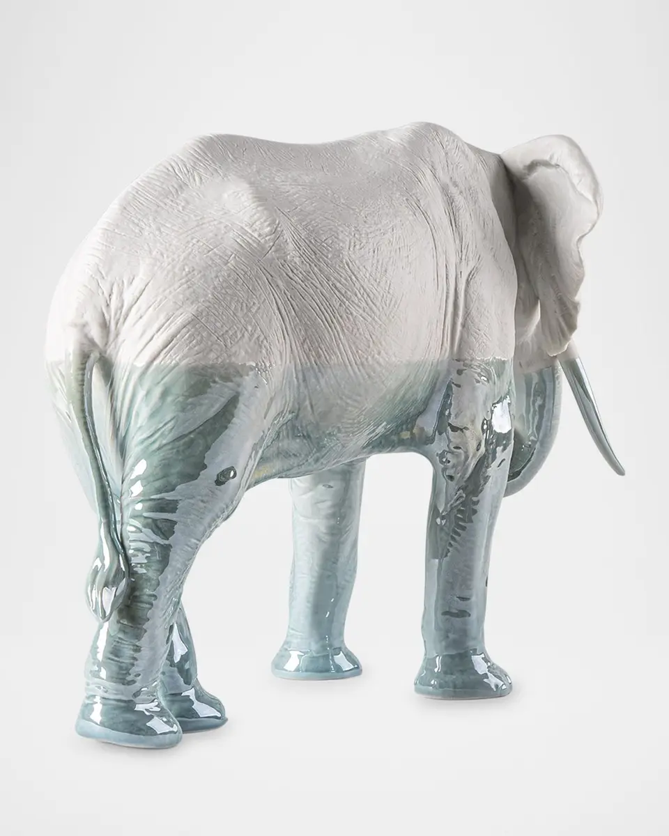 Lladro Elephant Underwater Sculpture | Thumbnail 2 Lladro Elephant Underwater Sculpture | Thumbnail 2
