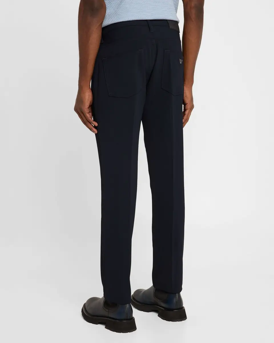Emporio Armani Men's Technical Corduroy 5-Pocket Pants | Thumbnail 3