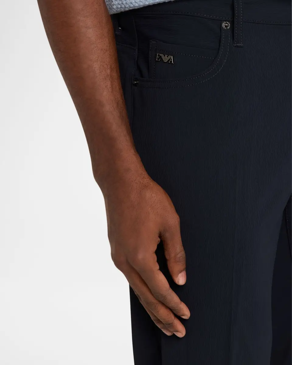Emporio Armani Men's Technical Corduroy 5-Pocket Pants | Thumbnail 5