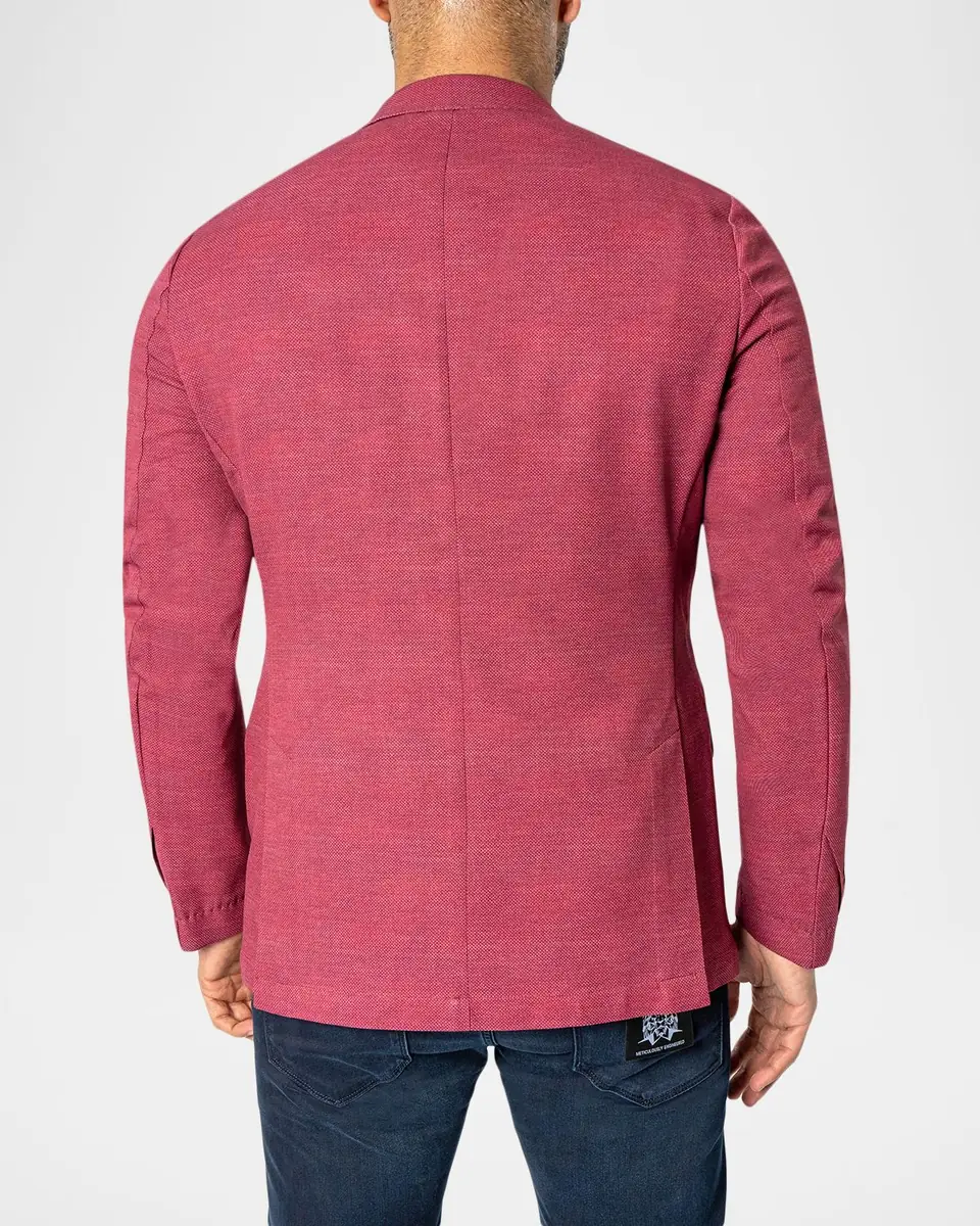 Maceoo Men's Descartes Solid Unconstructed Blazer | Thumbnail 2 Maceoo Men's Descartes Solid Unconstructed Blazer | Thumbnail 2