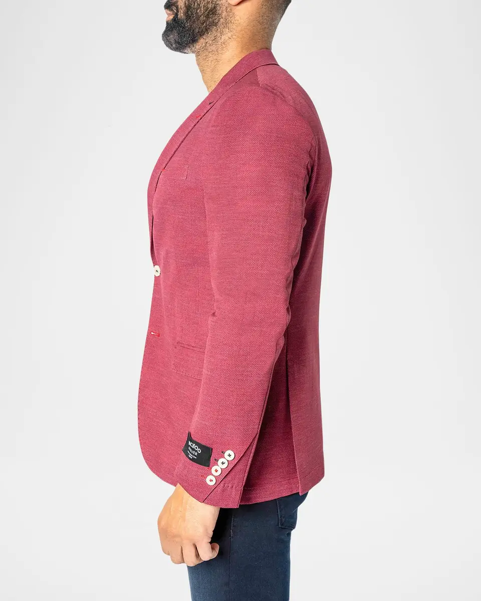 Maceoo Men's Descartes Solid Unconstructed Blazer | Thumbnail 5 Maceoo Men's Descartes Solid Unconstructed Blazer | Thumbnail 5