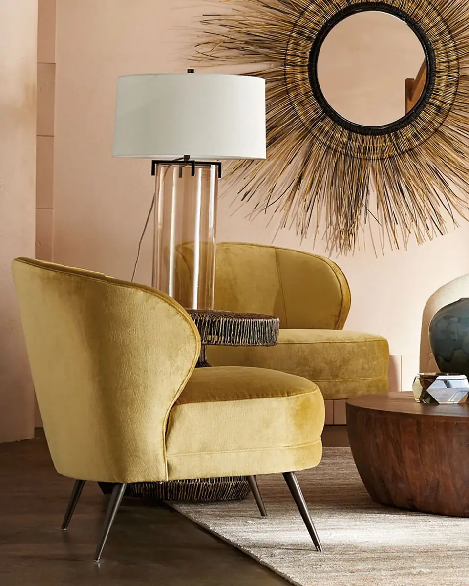 Arteriors Kitts Velvet Accent Chair | Thumbnail 3 Arteriors Kitts Velvet Accent Chair | Thumbnail 3